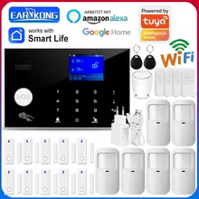 Alarme de Segurança Doméstico WiFi GSM Thumbnail 1