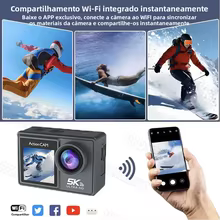 Câmera de Ação 5K Touch 6 Eixos Thumbnail 5