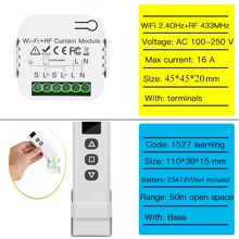 Interruptor de Cortina Inteligente WiFi Thumbnail 2