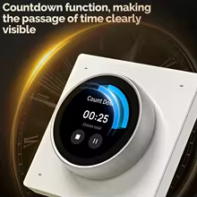 Moes Knob Inteligente WiFi com Tela Thumbnail 4