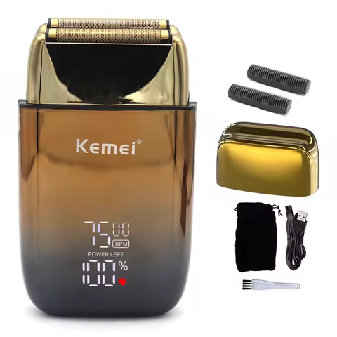 Kemei KM-TX10 Máquina de Barbear Profissional