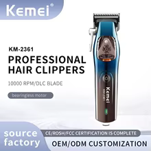Kemei Cortador de Cabelo Profissional 10000RPM Thumbnail 6