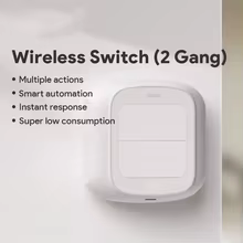 Controlador de Cena Inteligente Tuya WiFi ZigBee 2 Canais Thumbnail 3