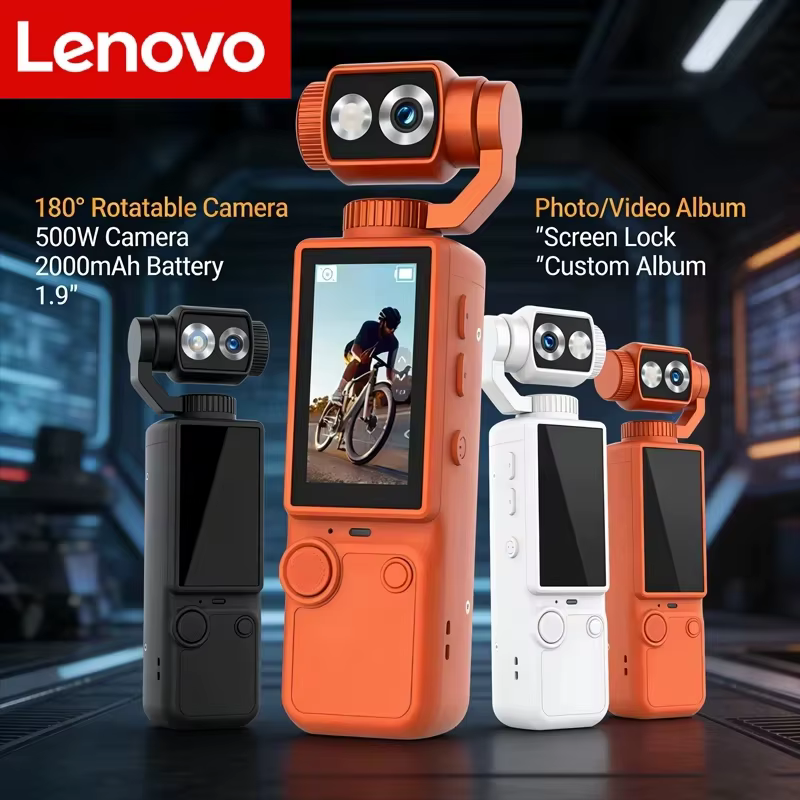 Câmera Esportiva Lenovo 4K HD