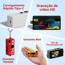 Mini Câmera G6 Retrô Thumbnail 6