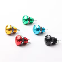 Interruptor Botão 8mm Metal Thumbnail 4