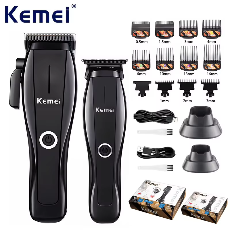 Aparador Profissional Kemei Sem Fio