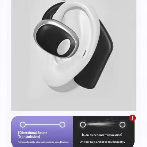 Fone Bluetooth Esportivo com Gancho