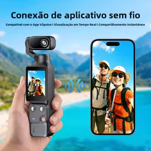 Mini Câmera Gimbal 1080P com WiFi Thumbnail 4