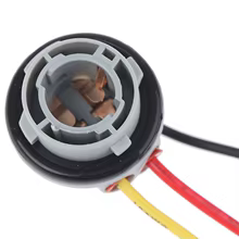Adaptador Soquete Lâmpada 1156 1157 2 Peças Thumbnail 1