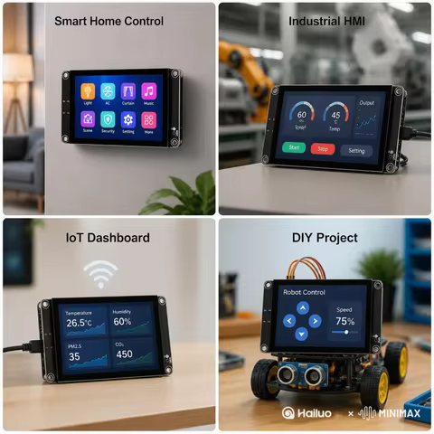 Placa ESP32-S3 Tela 3.5" WiFi BT