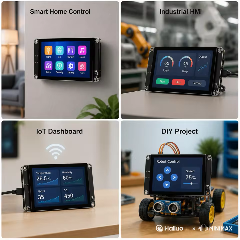 Placa ESP32-S3 Tela 3.5" WiFi BT