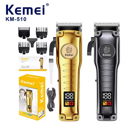 Kemei Máquina de Corte de Cabelo Profissional