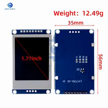 Módulo LCD TFT 1.77" Arduino Thumbnail 2
