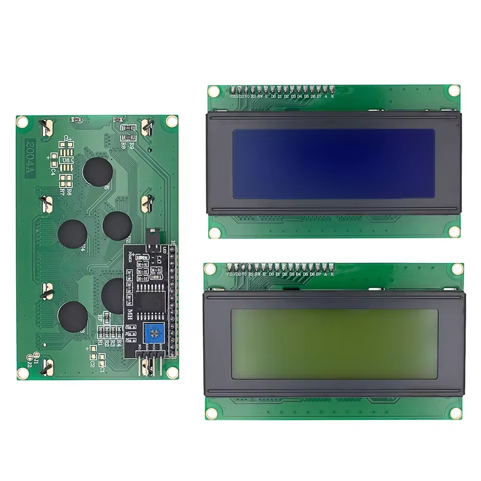 LCD 20x4 I2C Azul