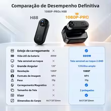 Câmera de Ação 1080P WiFi Thumbnail 6
