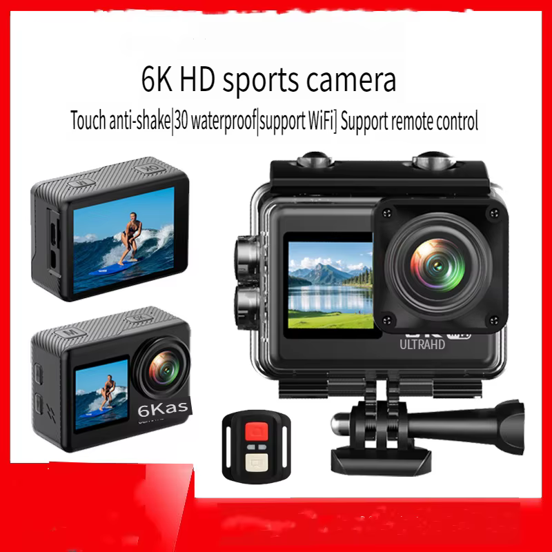 Câmera de Ação 6K Sony EIS