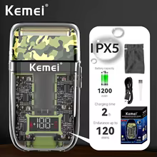 Kemei KM-2035 Máquina de Cortar Cabelo Thumbnail 6