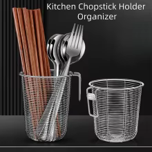 Organizador de Utensílios Cozinha Aço Inoxidável Thumbnail 3