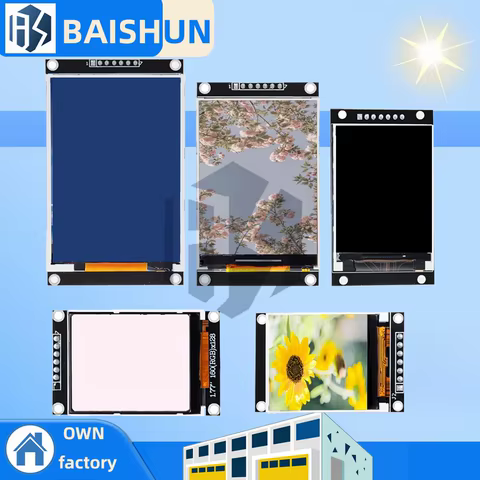 Display TFT LCD Colorido 1,44-2,8" SPI