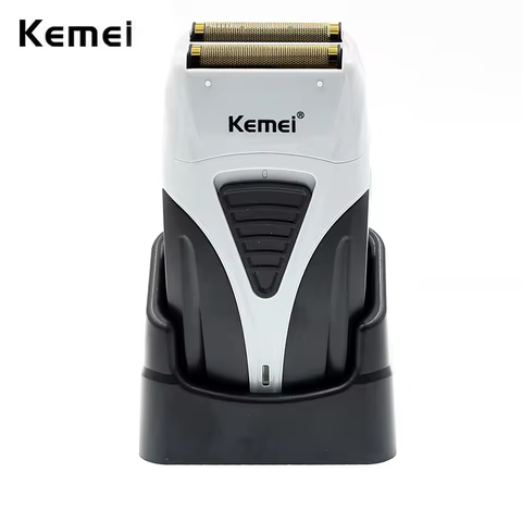 Kemei 3383 Barbeador Elétrico Recarregável