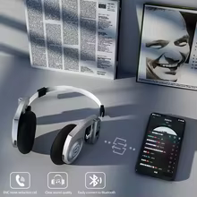 Fone Bluetooth Retro Cancelamento de Ruído Thumbnail 6