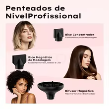 Secador de Cabelo Dobrável com Íons Negativos Thumbnail 3