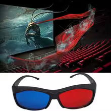 Óculos 3D Vermelho e Azul SD&HI Thumbnail 2