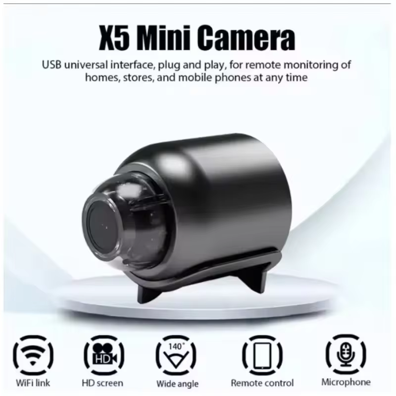 Câmera IP WiFi 1080P Mini