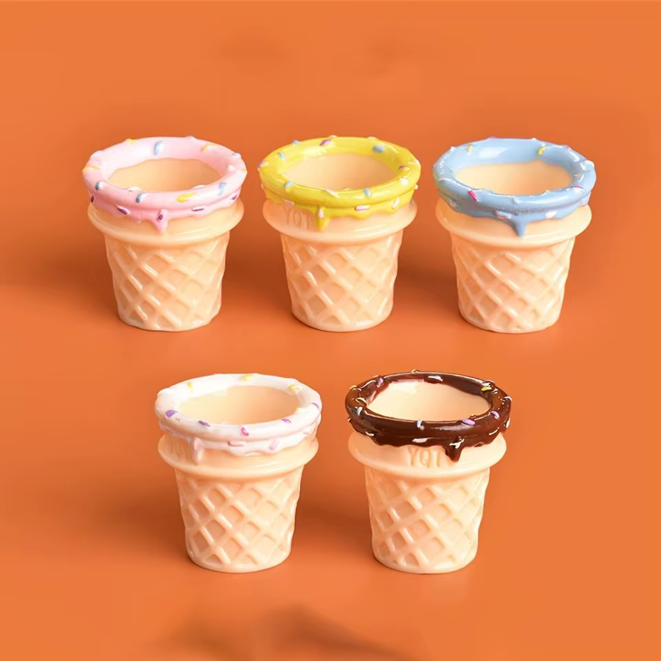 Cones de Sorvete DIY em Resina
