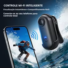 Mini Câmera de Ação Magnética 1080P/4K Thumbnail 5