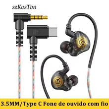 Fone de Ouvido Tipo C com Microfone Thumbnail 1