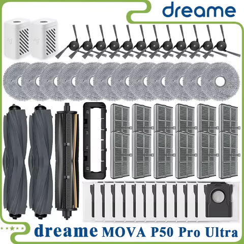 Acessórios Dreame X40 Ultra - Filtro e Rolo