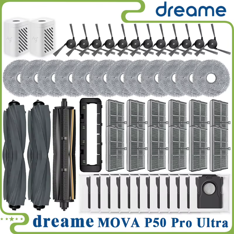Acessórios Dreame X40 Ultra - Filtro e Rolo
