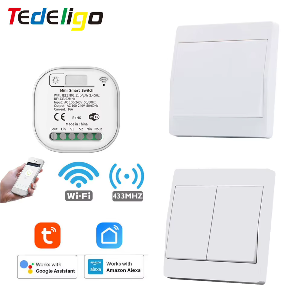 Interruptor Inteligente Wi-Fi RF
