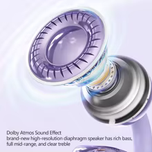 Fones Ear-Clip com Microfone Thumbnail 5