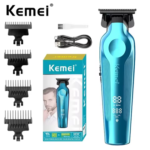 Aparador Profissional Kemei Sem Fio