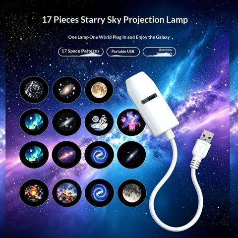 Projetor de Estrelas Espacial USB