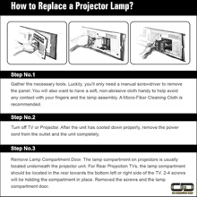 Lâmpada Projetor BENQ/OPTOMA Thumbnail 6