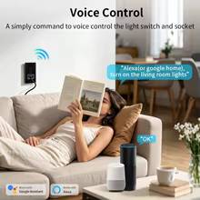 Interruptor Inteligente WiFi com Tomada Thumbnail 3
