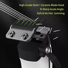 Máquina de Cortar Cabelo Kemei Profissional Thumbnail 2