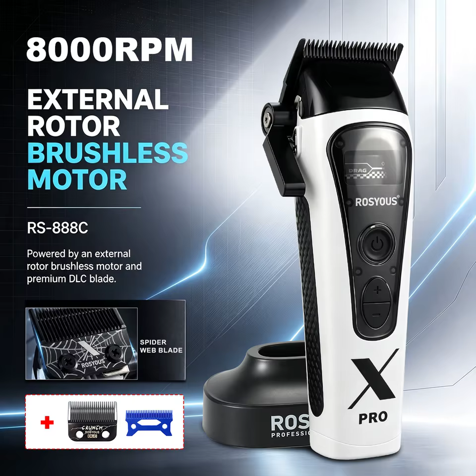 Máquina de Cortar Cabelo ROSYOUS 888C Profissional