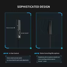 NUBWO N12 Headset Gamer com Microfone Thumbnail 5
