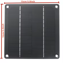 Ventilador Solar Portátil 12V 50W IP65 Thumbnail 6