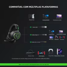 Fone Gamer EKSA StarEngine Pro Surround 7.1 Thumbnail 6
