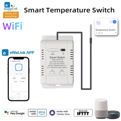 Sensor Wi-Fi Temperatura e Umidade