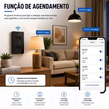 Tomada Inteligente Zigbee com USB e Vidro Thumbnail 4
