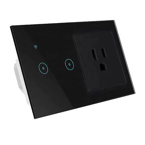 Interruptor Inteligente WiFi 2 Gangs