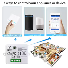 Interruptor Inteligente Wi-Fi 433MHz Thumbnail 2