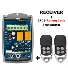 Receptor Portão 433MHz 2 Canais Thumbnail 3
